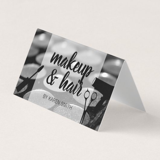 Hair Stylist | Makeup Artist Visitenkarten (Vorderseite)