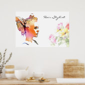 Hair Stylist Poster (Küche)