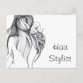 Hair Stylist Postkarte