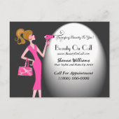 Hair Stylist Postkarten (Vorderseite)