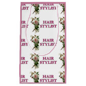 Hair Stylist-Rose Kleine Geschenktüte (Vorderseite)