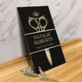 Hair Stylist Royal Gold Schissy Schönheitssalon Sc Terminkarte