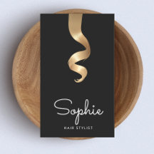 Hair Stylist Salon Blonde Ombre Curl