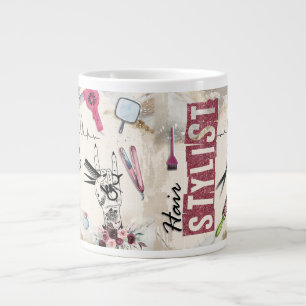 Hair Stylist Salon Gift Jumbo-Tasse
