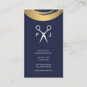 Hair Stylist Salon Visitenkarte
