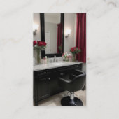 Hair Stylist Stilvolle Elegante Visitenkarte (Vorderseite)