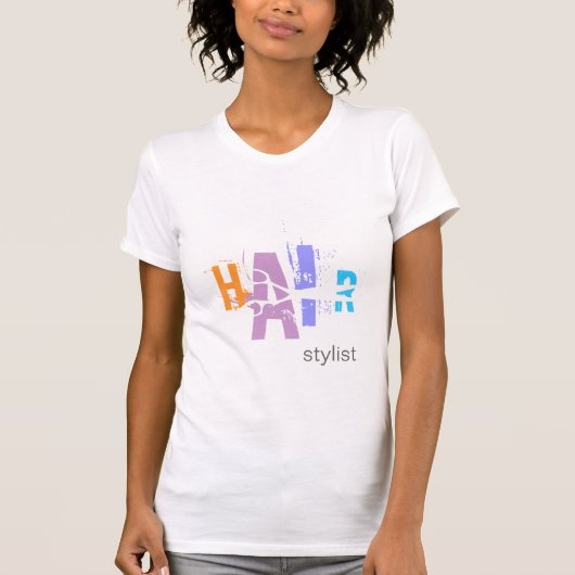 Hair Stylist T-Shirt (Vorderseite)