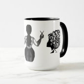 Hair Stylist Tasse (VorderseiteRechts)