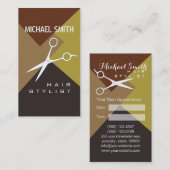 Hair Stylist Termin Retro Farbmuster #16 (Vorne/Hinten)