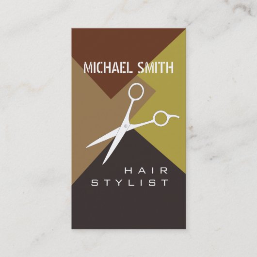 Hair Stylist Termin Retro Farbmuster #16 (Vorderseite)