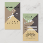 Hair Stylist Termin Retro Farbmuster #20 (Vorne/Hinten)