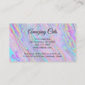 Hair Stylist | Treueprogramm | Rainbow Liquid Treuekarte (Rückseite)