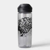 Hair Stylist Trinkflasche (Rückseite)