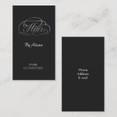 Hair Stylist Visitenkarte (Vorne/Hinten)