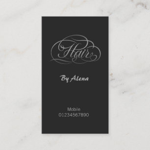 Hair Stylist Visitenkarte