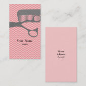 Hair Stylist Visitenkarte (Vorne/Hinten)