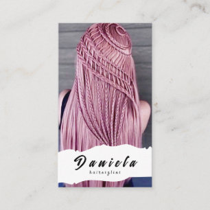 Hair Stylist Visitenkarte