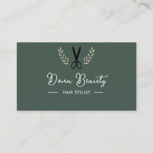 Hair Stylist-Visitenkarten Visitenkarte