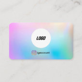 Hair Stylist-Vorlagen Visitenkarte (Rückseite)