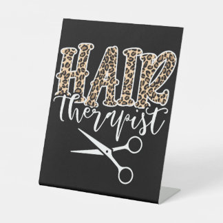 Hair Therapist Hair Styist Hairdirector Sockelschild