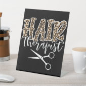 Hair Therapist Hair Styist Hairdirector Sockelschild (In SItu)