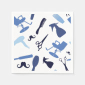 Hair Tools Pattern Serviette (Vorderseite)