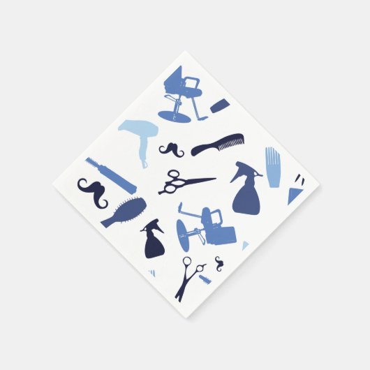 Hair Tools Pattern Serviette (Ecke)