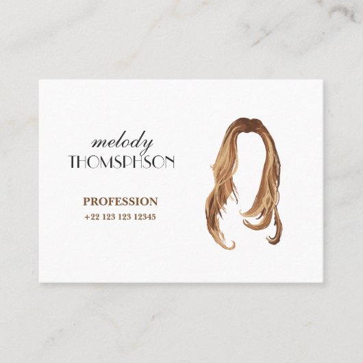 Hair Visitenkarte (Vorderseite)