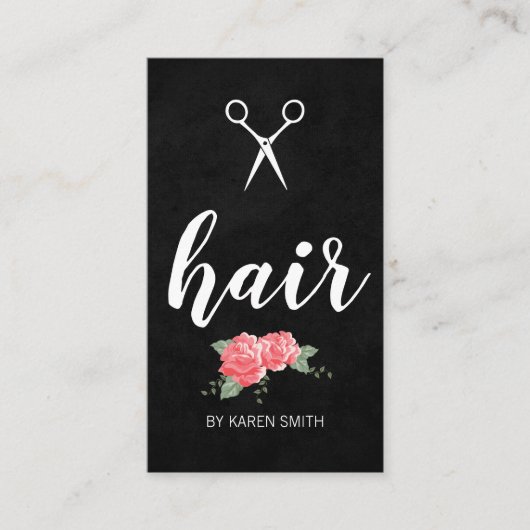 Hair Visitenkarte (Vorderseite)