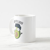 Hair-vocado Funny Avocado Puns Kaffeetasse (Vorderseite Links)
