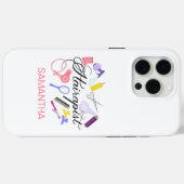 Hairapist Friseur Friseur Stylist Friseur Barber D Case-Mate iPhone Hülle (Rückseite (Horizontal))
