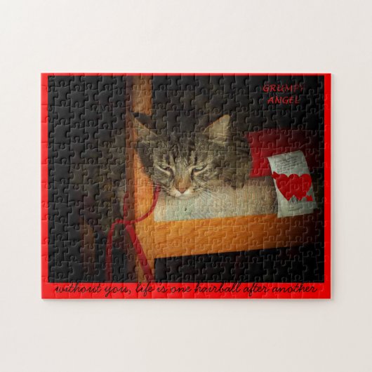 Hairball - Valenpuzzle Puzzle (Horizontal)