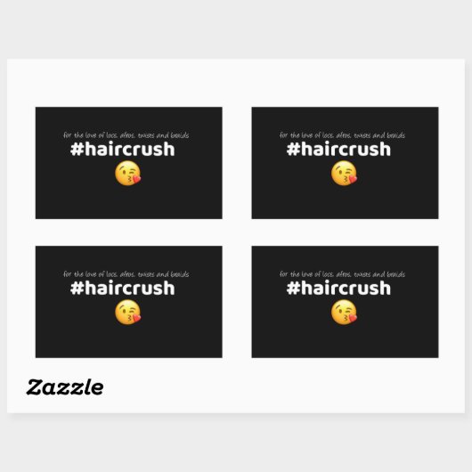 #haircrush Sticker 2 (Blatt)