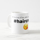 #haircrush Tasse 1 (Vorderseite Links)
