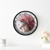 Hairdresser-beauty salon large clock große wanduhr (Zuhause)