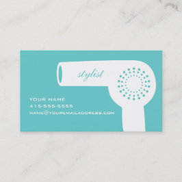 Hairdryer Stylist-Karte Visitenkarte