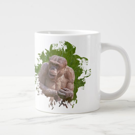 Hairless Chimpanze Jumbo-Tasse (Rechts)
