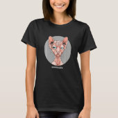Hairless Feline Sphynx Cat Bald Is Beautiful T-Shirt (Vorderseite)