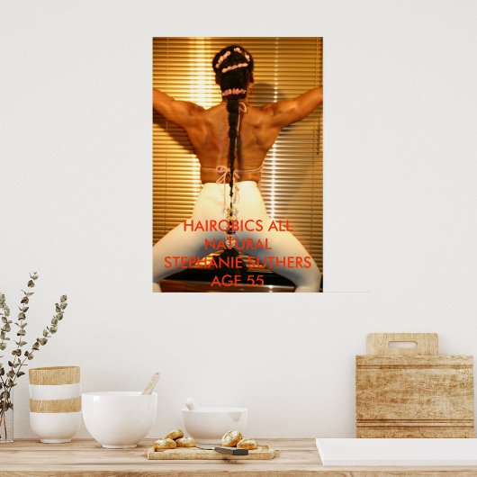 HAIROBICK ALLE NATUREN POSTER (Küche)