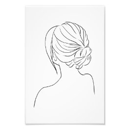 Hairstyle Zeichne Poster Print von My Sims 4 CC