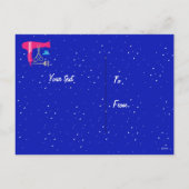 Hairstyles tools feiertagspostkarte (Rückseite)