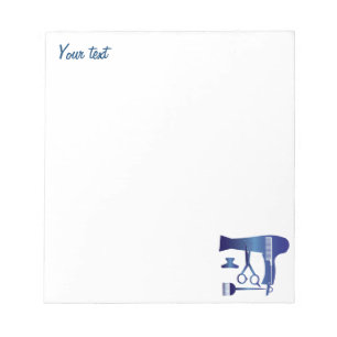 Hairstyles tools notizblock