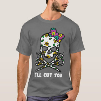 HAIRSTYLIST Ix27LL SCHNITTEN SIE DEN Schädel T-Shirt