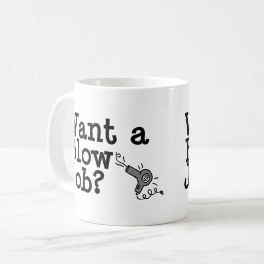 Hairstylist Kaffeetasse (Vorderseite Links)