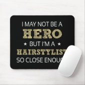Hairstylist Novelty Mousepad (Mit Mouse)