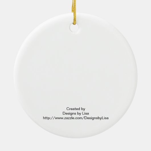 Hairstylist-Salon-Verzierung Keramikornament (Hinten)