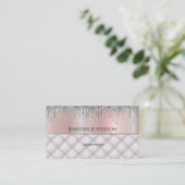 HAIRSTYLIST-Salon-Visitenkarte Terminkarte (Stehend Vorderseite)