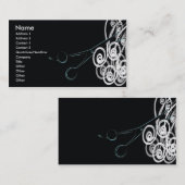 HairStylist-/Salon-Visitenkarten Visitenkarte (Vorne/Hinten)