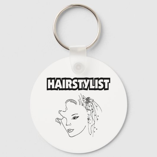 HAIRSTYLIST SCHLÜSSELANHÄNGER (Vorderseite)
