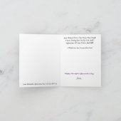 Hairstylist-Tageskarte Karte (Innenseite)